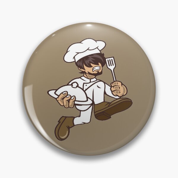 Item preview, Chef cartoon designed and sold by cartoonbug.