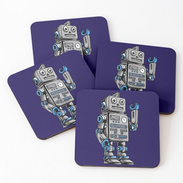 Item preview, Vintage Robot designed and sold by SoloDesignArt.