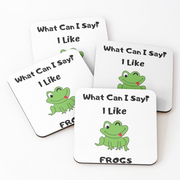 Item preview, What Can I Say? I Like Frogs Design designed and sold by 37jlee.