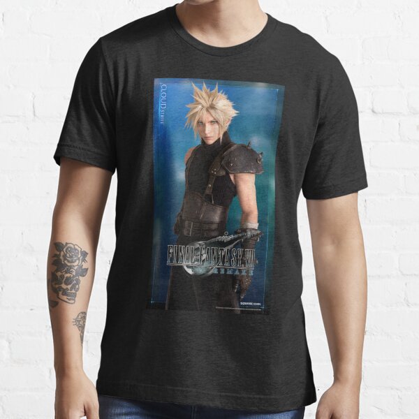 Final Fantasy VII Remake Cloud Portrait Kids T-Shirt for Sale by