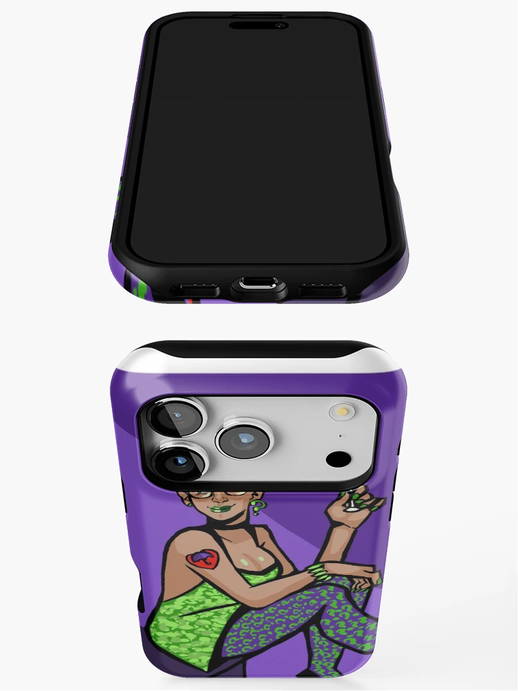 Thumbnail 3 of 4, iPhone Case, Lady Riddler designed and sold by JVTart.
