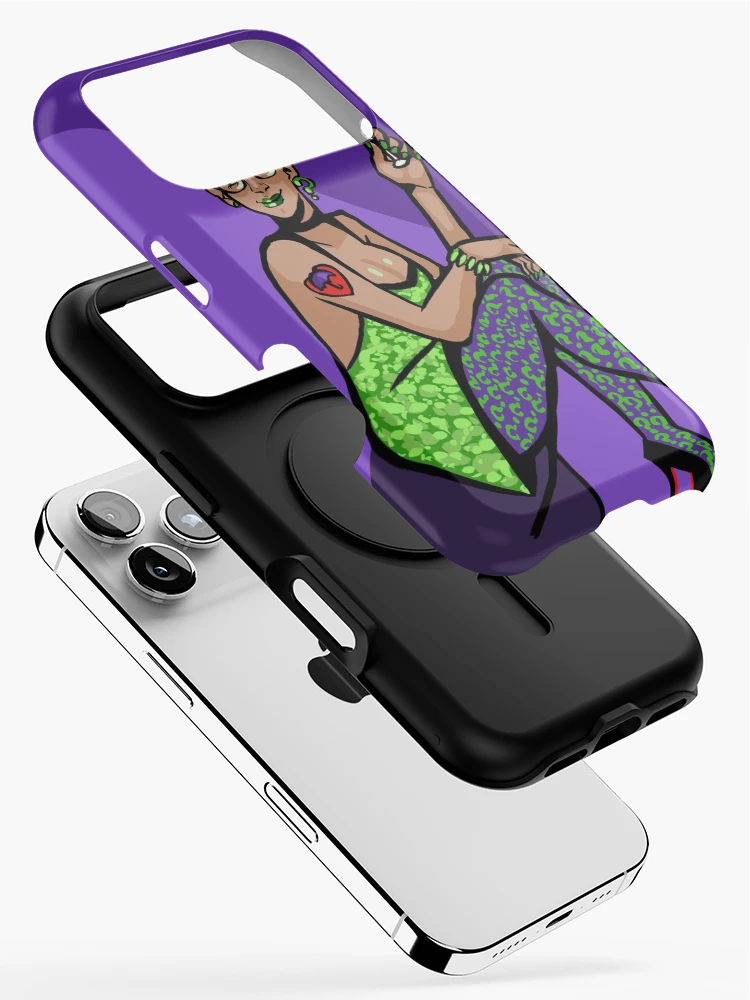 Thumbnail 2 of 4, iPhone Case, Lady Riddler designed and sold by JVTart.