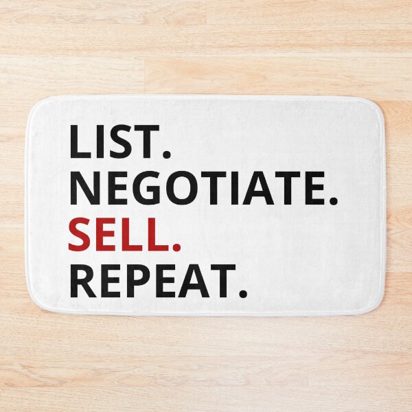 Item preview, List. Negotiate. Sell. Repeat.  designed and sold by Flagship  Assistance Before Assistants.