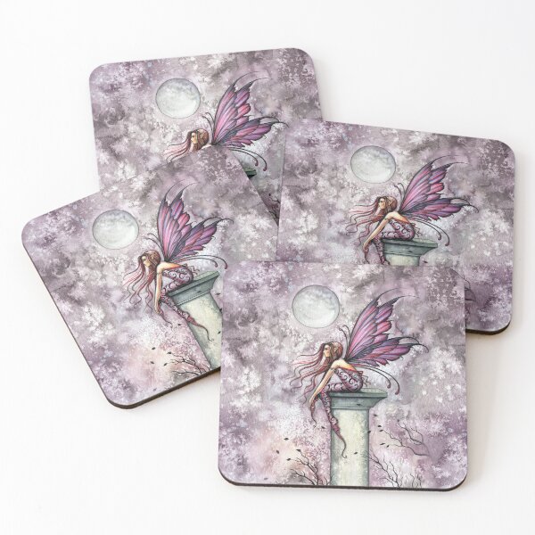 Item preview, The Lookout Watercolor Fairy Illustration by Molly Harrison designed and sold by Molly  Harrison.