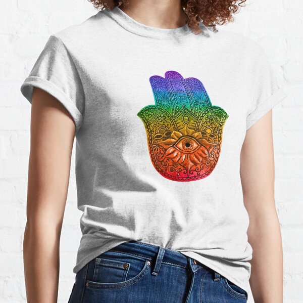 Hamsa Evil Eye Classic T-Shirt