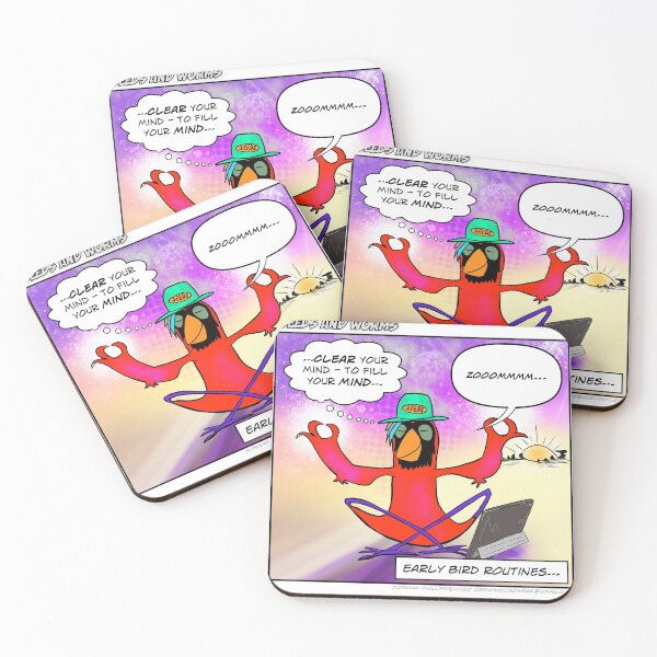 Item preview, Seeds and Worms Comic Strip  "Clear your Mind to Fill Your Mind" designed and sold by NeatlineFX.