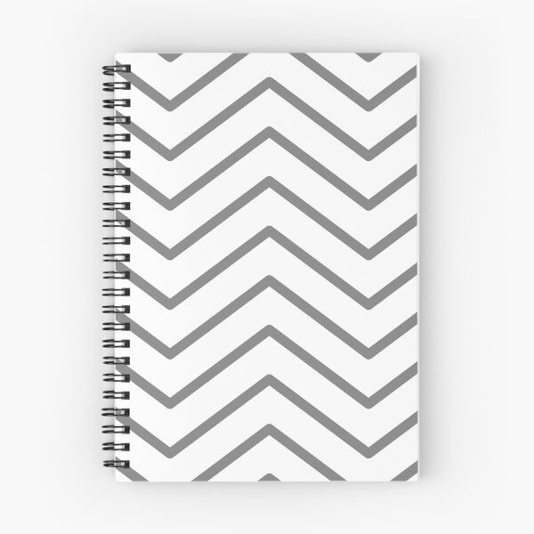 Item preview, White And Gray Zigzag Lines Pattern designed and sold by hexdecor.