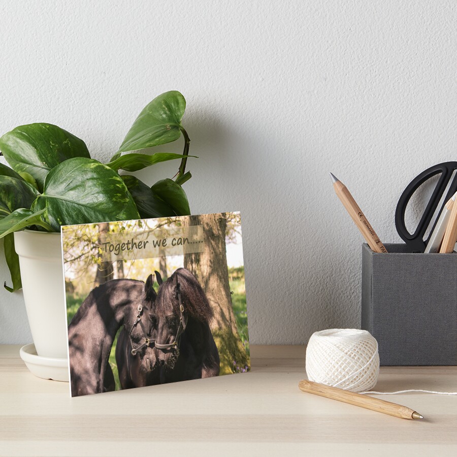 Item preview, Art Board Print designed and sold by Blackhorsesltd.