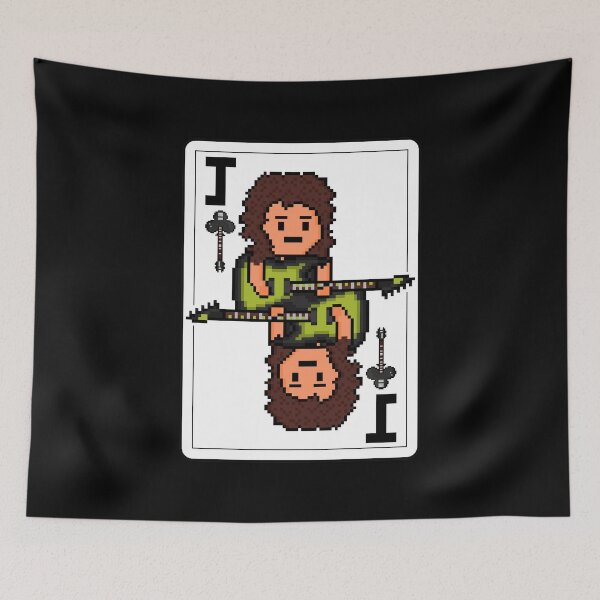 Item preview, Pixelrockstars Jack of Clubs Playing Card designed and sold by gkillerb.