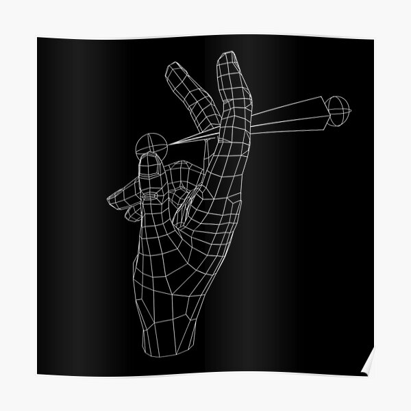 Hand joint Poster