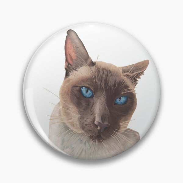 Item preview, A Siamese cat designed and sold by cathyscreations.