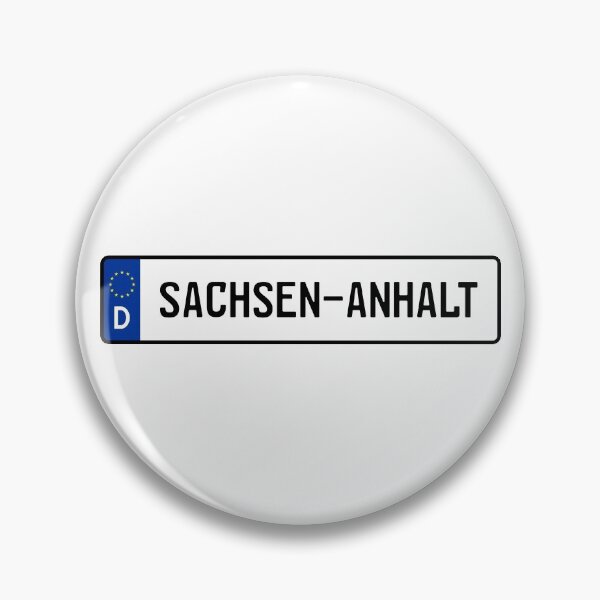 Item preview, Sachsen-Anhalt Kennzeichen designed and sold by snxworld.