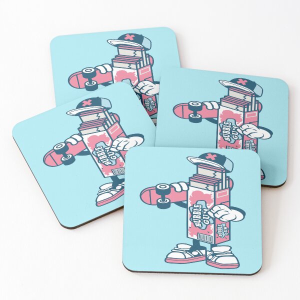 Item preview, Bubble gum skater designed and sold by cartoonbug.