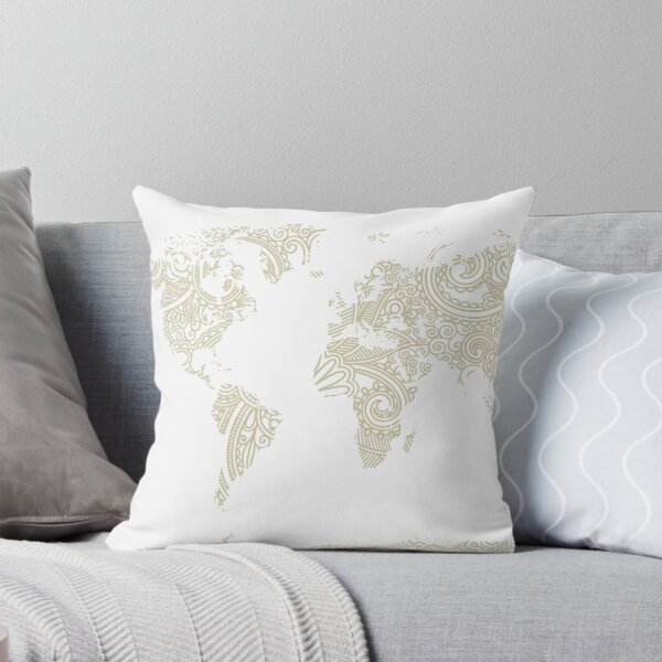 Item preview, neutral world map designed and sold by margsy.