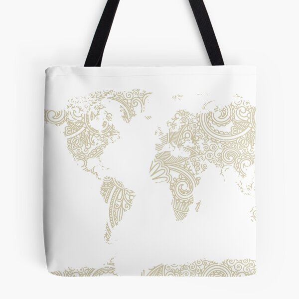 Item preview, neutral world map designed and sold by margsy.