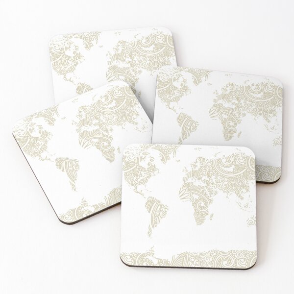 Item preview, neutral world map designed and sold by margsy.