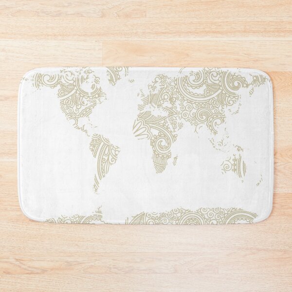 Item preview, neutral world map designed and sold by margsy.