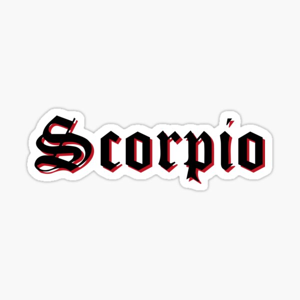 Item preview, Scorpio designed and sold by Isla Murphy.