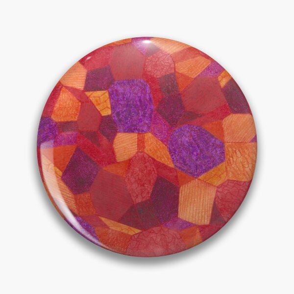 Item preview, Geometric Abstract: Warm Tertiary Colors designed and sold by Caseymakesart.