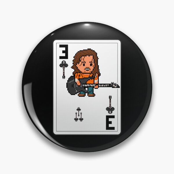 Item preview, Pixelrockstars Three of Clubs Playing Card designed and sold by gkillerb.