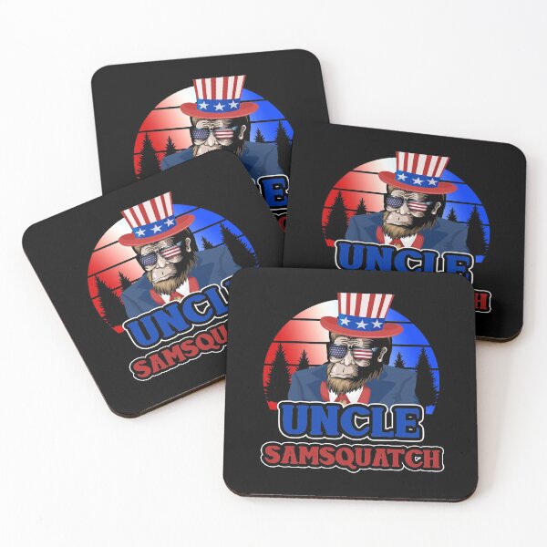 Item preview, Uncle Samsquatch 4th Of July Patriotic Design designed and sold by tshirtexpressiv.
