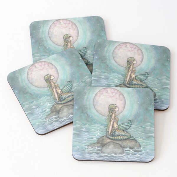 Item preview, The Pastel Sea Mermaid Artwork by Molly Harrison designed and sold by Molly  Harrison.