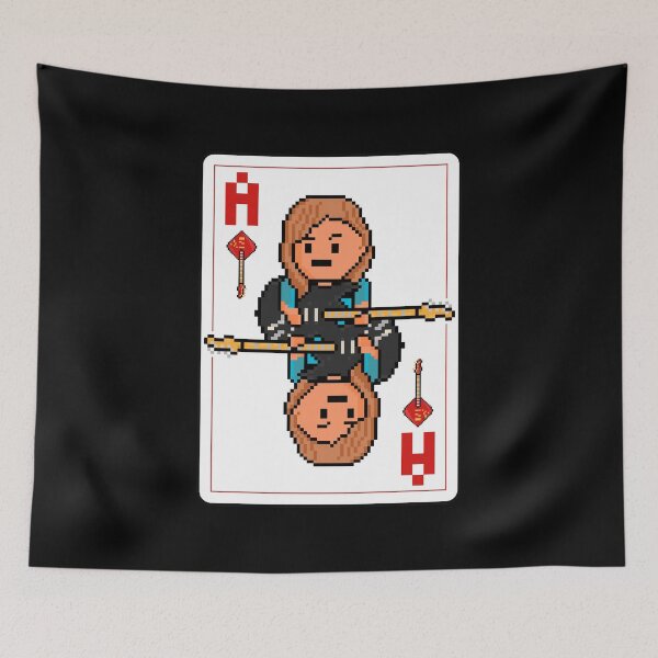 Item preview, Pixelrockstars Ace of Diamonds Playing Card designed and sold by gkillerb.