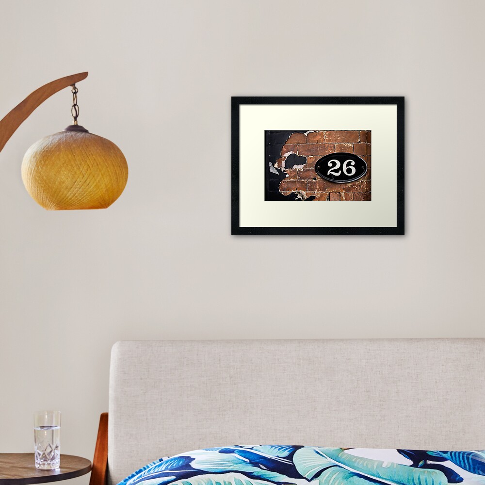26 Bricks - Dublin Framed Art Print