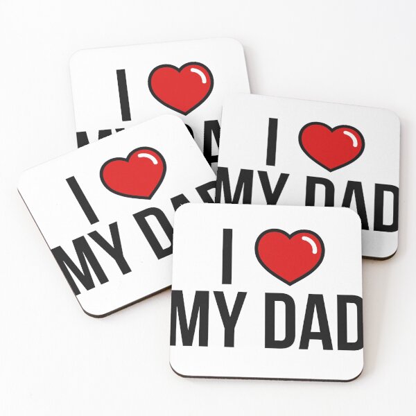 Item preview, I Love My Dad designed and sold by tristahx.