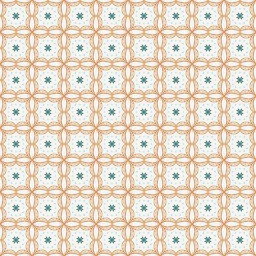 Vorschaubild zum Design Flower Abstract Mosaic von FunkyPattern