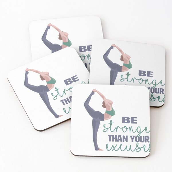 Item preview, Be Stronger Than Your Excuses  designed and sold by kmsnyder.
