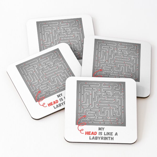 Item preview, MY HEAD IS LIKE A LABYRINTH birthday GIFT designed and sold by GBDesigner.