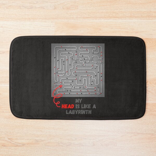 Item preview, MY HEAD IS LIKE A LABYRINTH birthday GIFT designed and sold by GBDesigner.