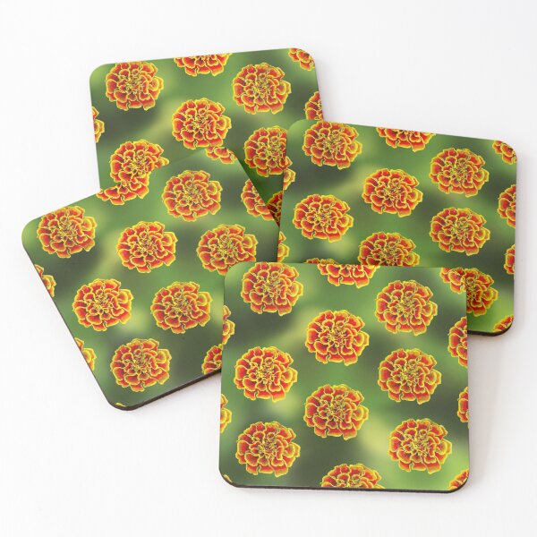 Item preview, marigolds designed and sold by Danielle Wells.