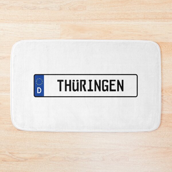 Item preview, Thüringen Kennzeichen designed and sold by snxworld.