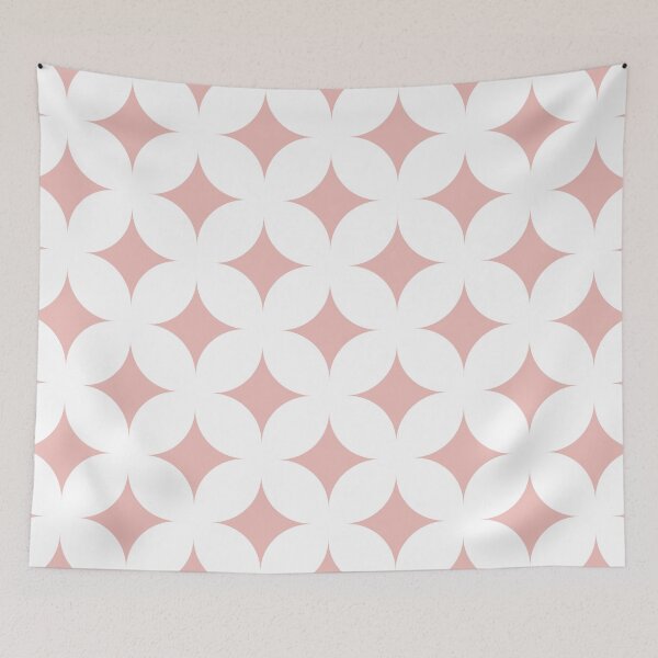 Item preview, Pink Ornament Pattern designed and sold by hexdecor.
