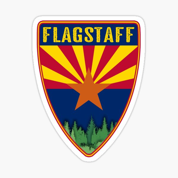 Item preview, Flagstaff Arizona Shield designed and sold by Jared Davies.