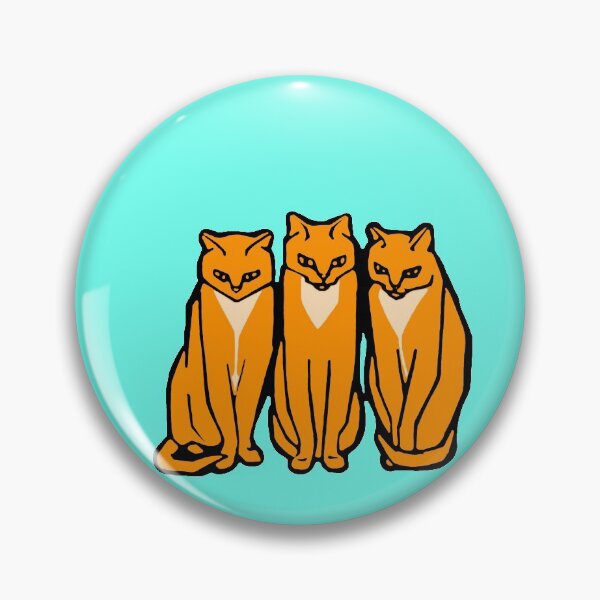 Item preview, Diseño vintage tres gatos naranjas de Julie de Graag designed and sold by XiB0.