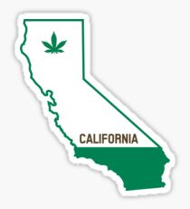 California The Green State Sticker