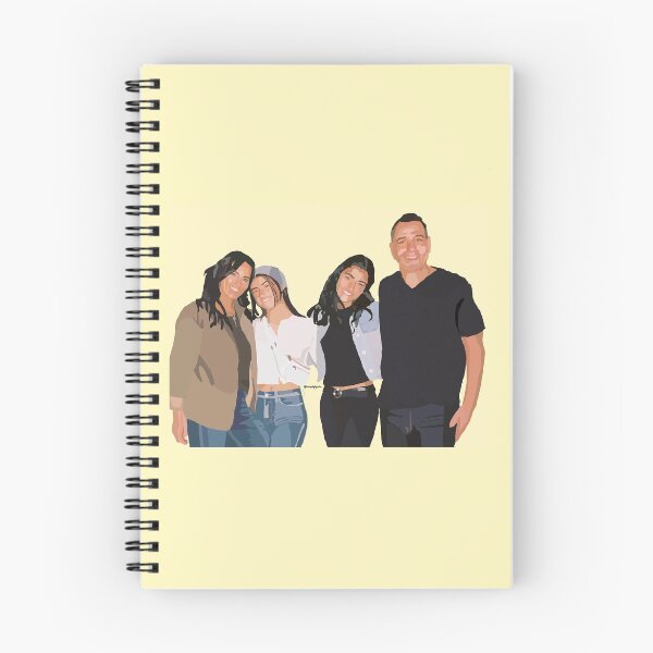 Item preview, D'ameilo family art (Charli, Dixie, Heidi, Marc) designed and sold by Lowpolybylolo.