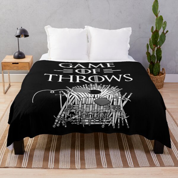 Item preview, Game Of Throws Funny Cornhole Bean Bag Toss Lawn Game Design designed and sold by tshirtexpressiv.