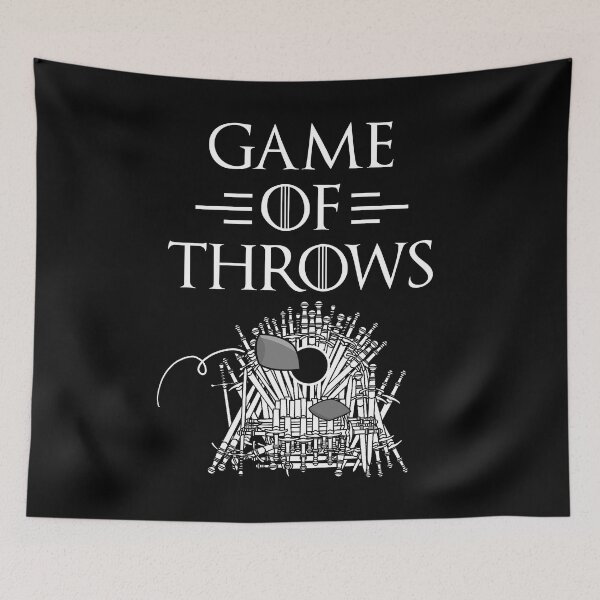 Item preview, Game Of Throws Funny Cornhole Bean Bag Toss Lawn Game Design designed and sold by tshirtexpressiv.