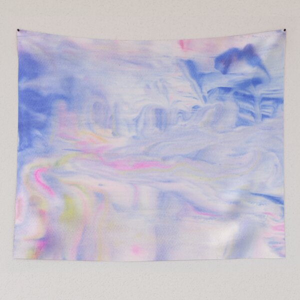 Item preview, blue abstract designed and sold by maimairo.