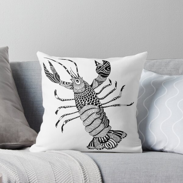 Item preview, Crayfish Illustration designed and sold by LidiaP.