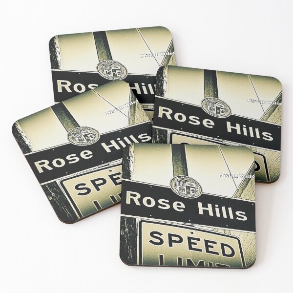Item preview, Rose Hills, Los Angeles, CA by Mistah Wilson designed and sold by The Street Sign Store.