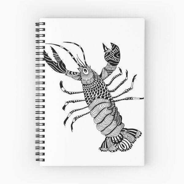 Item preview, Crayfish Illustration designed and sold by LidiaP.
