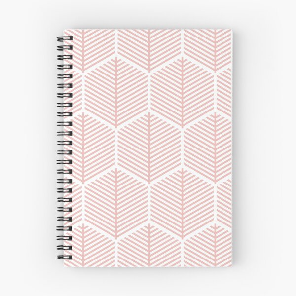Item preview, Pink Hexagonal Leaf Pattern designed and sold by hexdecor.