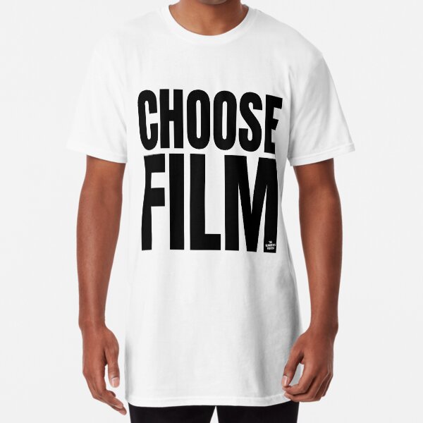 CHOOSE FILM Tee - Black Long T-Shirt