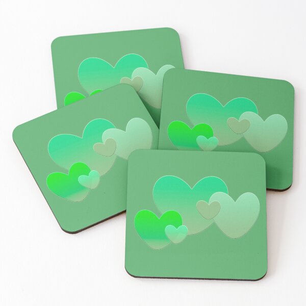 Item preview, Green Hearts designed and sold by Michelle DuBose.