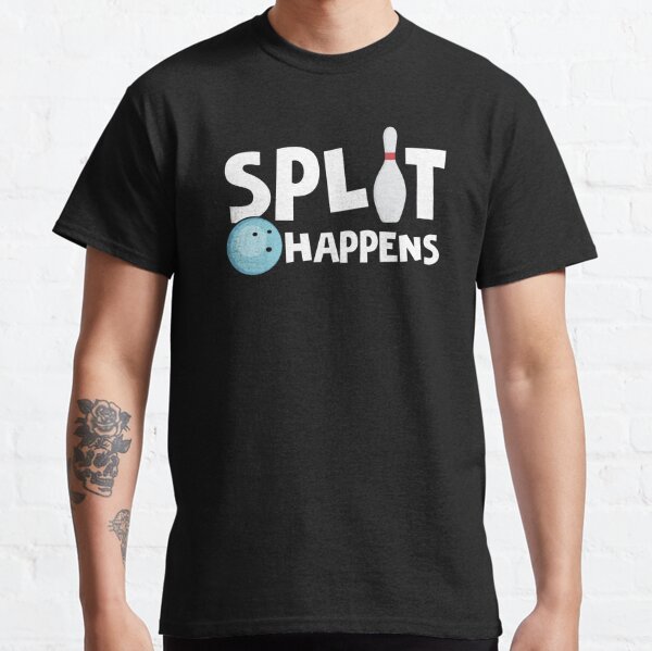 T Shirt Design Split Happens Bowling Stock Vector (Royalty Free) 2074882588